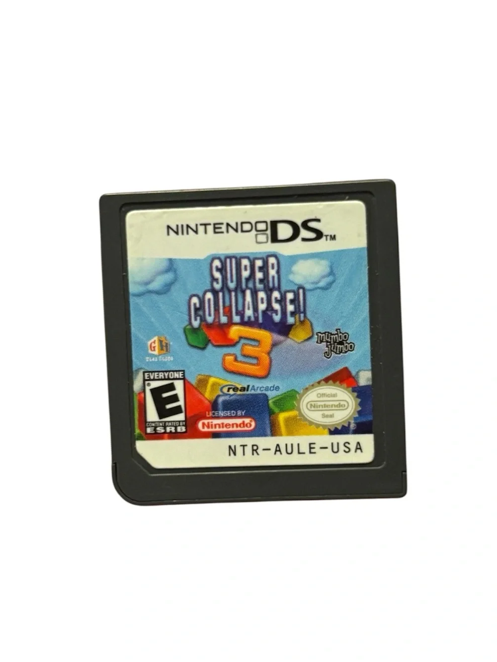 Lot Of 3 Nintendo DS Games With Case (HS Musical, Sims 2 Pets, Super Collapse 3)